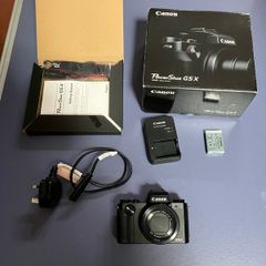 canon G5x complete in box as new. Only set up but never used . Spare camera