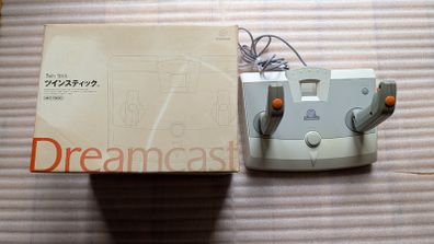 Boxed Sega Dreamcast Twin Stick HKT-7500 Controller