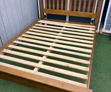 Gorgeous Very Solid 4Ft 6 Double Bed Frame - Can Deliver