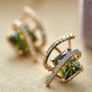 Zirconia stud earring Image 2