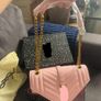 Luxury pink handbag Image 3