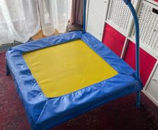 Indoor/outdoor trampoline