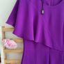 Ella boo size 8 occasion wear piece culottes style jumpsuit dress Image 10