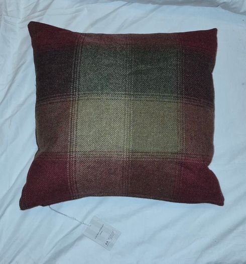 Laura Ashley "Keswick Check" Cushion New with Tag