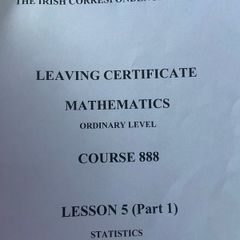 Leaving Cert improve your grade - Revision books Leaving Certificate Ordinary Level Maths all materials by Kilroy College