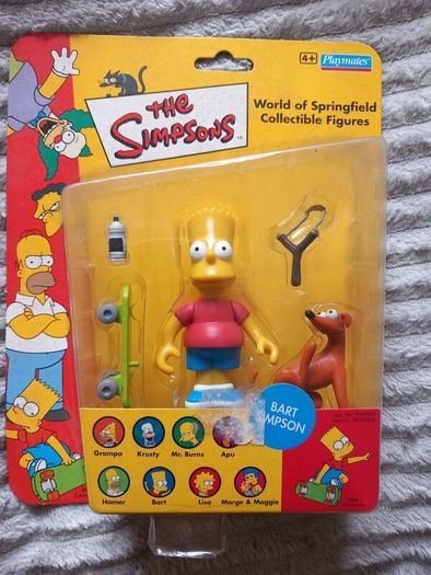 The Simpsons playmates world of Springfield figures! Series one full collection.