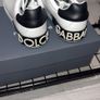 Dolce & Gabbana Logo-Patch Lace-Up Sneakers Image 5