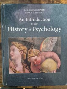 An Introduction to the History of Psychology - Seventh Edition