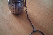 Sterling Silver Tea Diffuser New York 1920s Art Deco