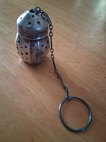 Sterling Silver Tea Diffuser New York 1920s Art Deco