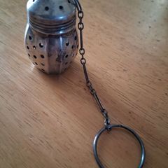 Sterling Silver Tea Diffuser New York 1920s Art Deco