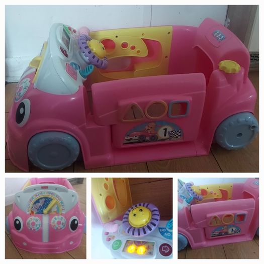 Fisher price laugh run and learn  crawl around car