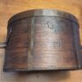 Beautiful vintage wooden pot 20L with metal handles Image 4