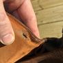 Full Grain Crazy Horse leather satchel Image 5