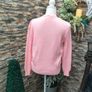 pink vintage knitted cardigan made in Italy Image 2