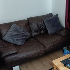 leather couch. Offers