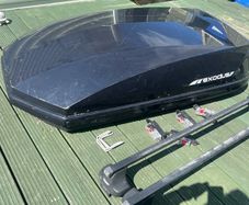 Halfords Exodus 470L Roof Box