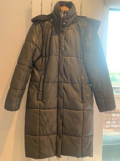 Rino & Pelle vegan leather puffer coat (EU 38) Like new
