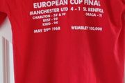 Signed Man Utd European Cup Final 1968 T-shirt
