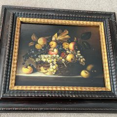 Painting on metal base