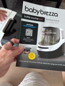baby brezza bottle washer