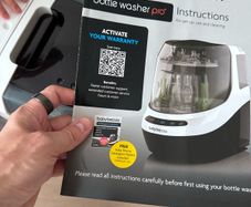 baby brezza bottle washer