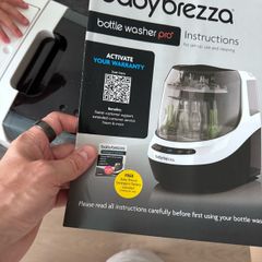baby brezza bottle washer