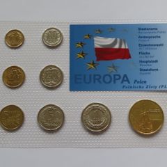 Poland Uncirculated coins set