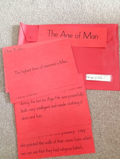 Montessori Era Folders