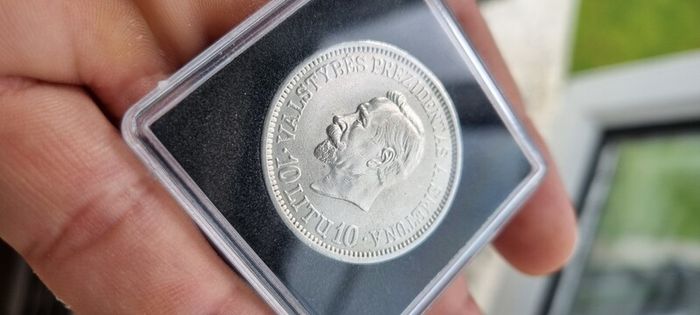 Silver coin Lithuania