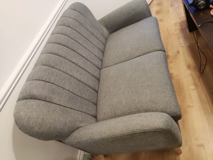 Harper Dark Grey 2-Seater Sofa EZ Living Furniture