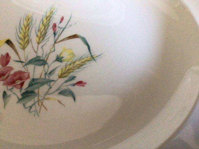Alfred Meakin 1950s Harvest Bouquet Tableware Serving platters 2 Tureens and Gravy Boat