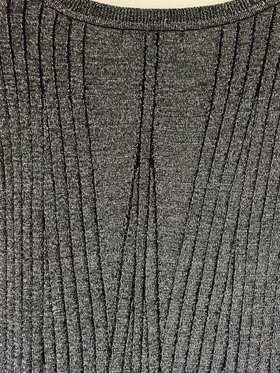 Bnwt grey sparkle dress with short sleeves size large (12)