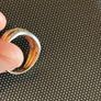 Ladies 9ct Gold Diamond Ring yellow white and rose gold top Image 10