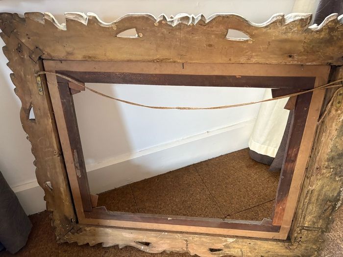 gilded wooden picture frame