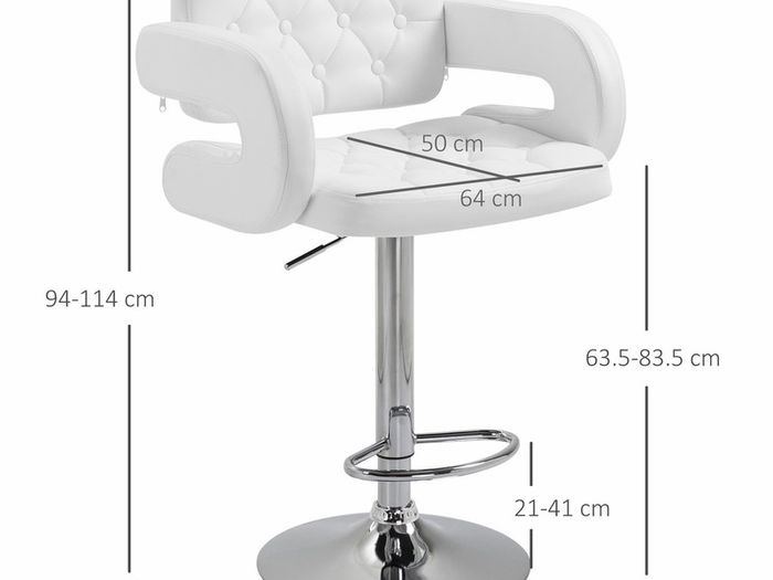 Leather Bar Stool