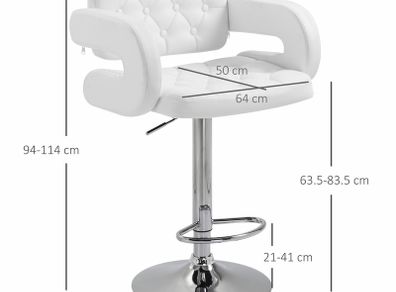 Leather Bar Stool