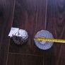 H&M Home Pineapple Ornament Jar Silver Glass Image 6