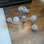 Set of Two Statement Pendant Lights, Large & Small Image 4