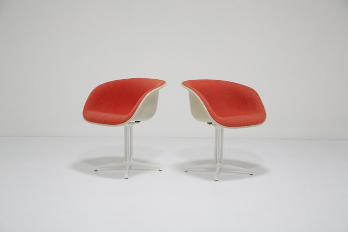 Vintage La Fonda Armchairs by Charles & Ray Eames for Herman Miller, 1960s