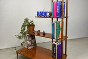 Mid Century Open Shelved Bookcase