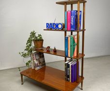Mid Century Open Bookcase