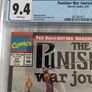 Punisher War Journal Issue 31 CGC 9.4 Certified Graded Comic Framed Marvel Image 2