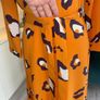 Brand-new Ladies Orange Long-sleeved Shirt Dress from Pieces Image 8