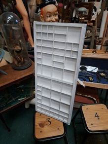 Vintage Wooden Printers Tray