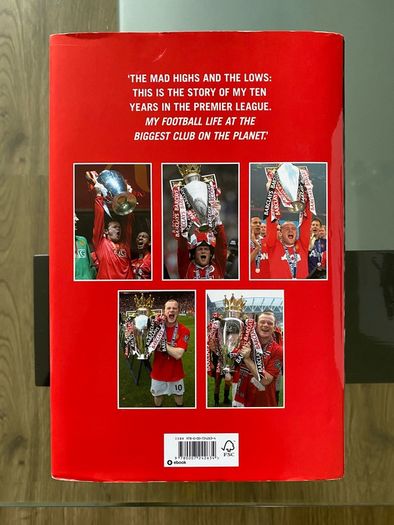 Wayne Rooney, my decade in the premier league book in very good condition - hardcover