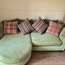 Sofa with Chaise Longue - Green Image 2