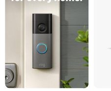 Ring video doorbell and chime