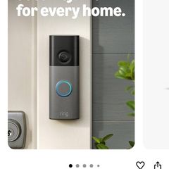 Ring video doorbell and chime