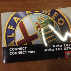 Owner Manual Supplement (Alfa Romeo 147)